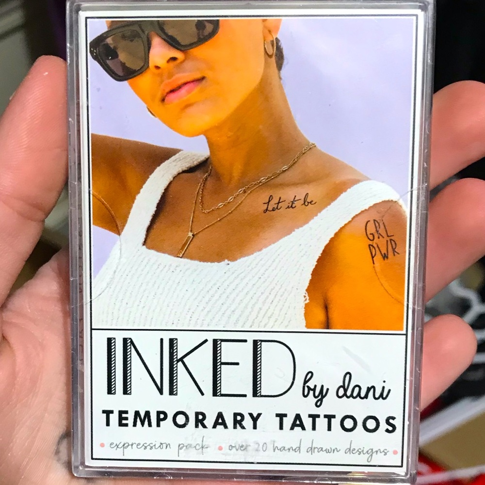 ✨🆕Ipsy/Dani Temporary Tattoos from Ipsy/Boxycharm💜🌈🎨✨